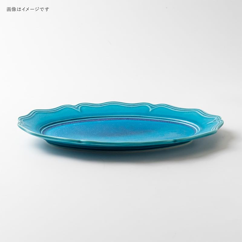 Amazon.co.jp: みのる陶器 mare(マーレ) 270オーバルプレート : ホーム